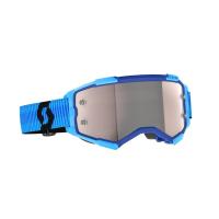 Scott Очки кроссовые Fury blue/black/silver chrome works в Москве