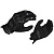 Scout Перчатки кожа/текстиль Hammer 2 Черный/Белый в Москве